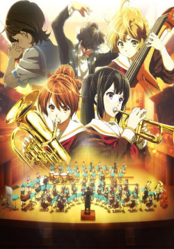 Постер Звучи, эуфониум! Добро пожаловать в клуб духового оркестра старшей школы Китауджи / Hibike! Euphonium Movie: Kitauji Koukou Suisougaku-bu e Youkoso