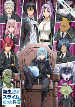 Постер О моём перерождении в слизь [ТВ-2 вторая часть] / Tensei shitara Slime Datta Ken 2nd Season Vol 2