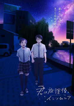 Постер к аниме Бессонница после школы